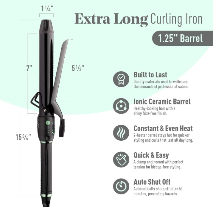 X-Long Curling Iron 1.25"